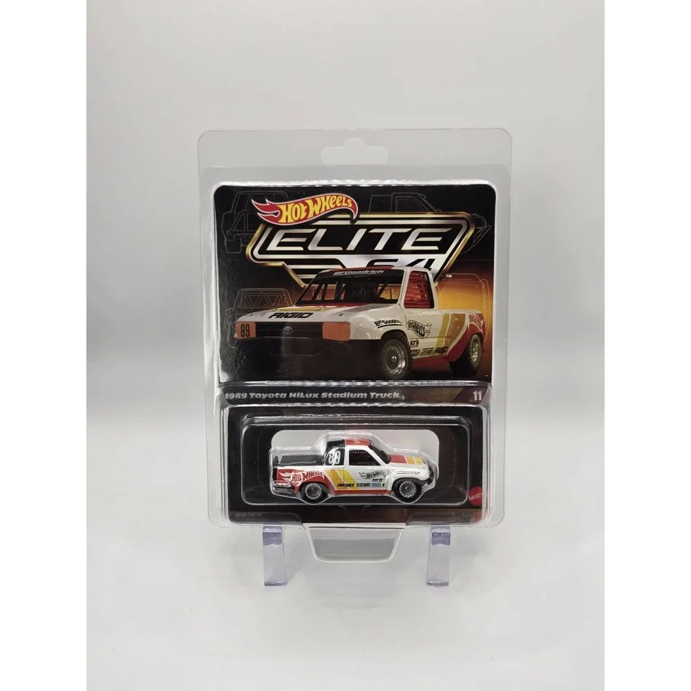 Hot Wheels Elite 64 1989 Toyota Hilux Stadium Truck #11 Mattel Creations Diecast